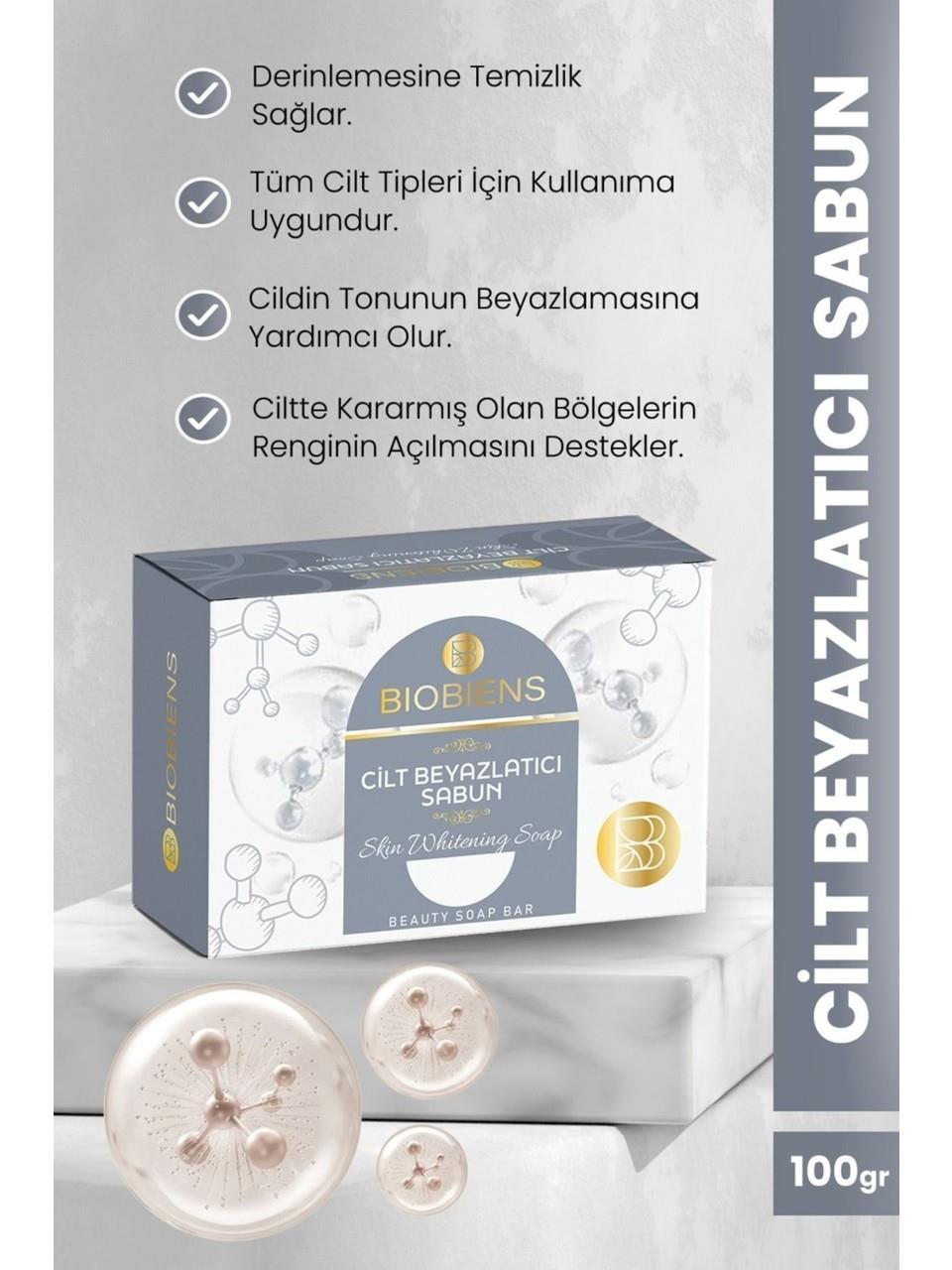 Biobiens Sabun 100gr. Cilt Beyazlatıcı