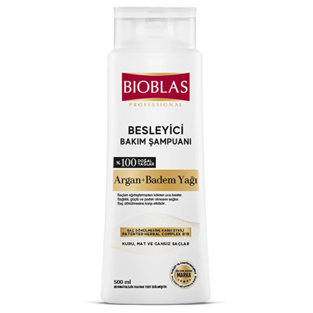 Bioblas Şampuan 500ml. Argan&Badem