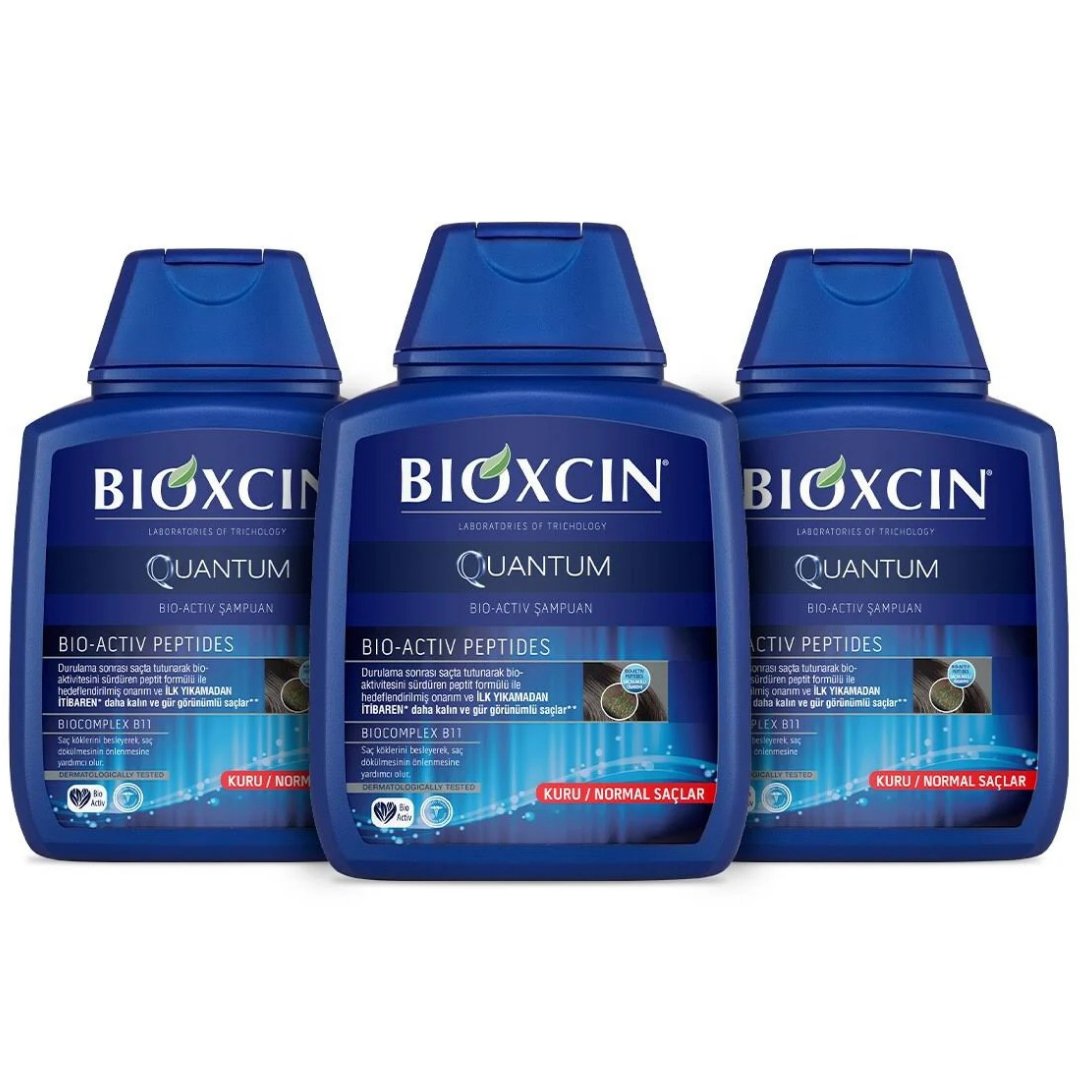 Bioxcin Şampuan 300ml. Kuru-Normal Saçlar 3pcs