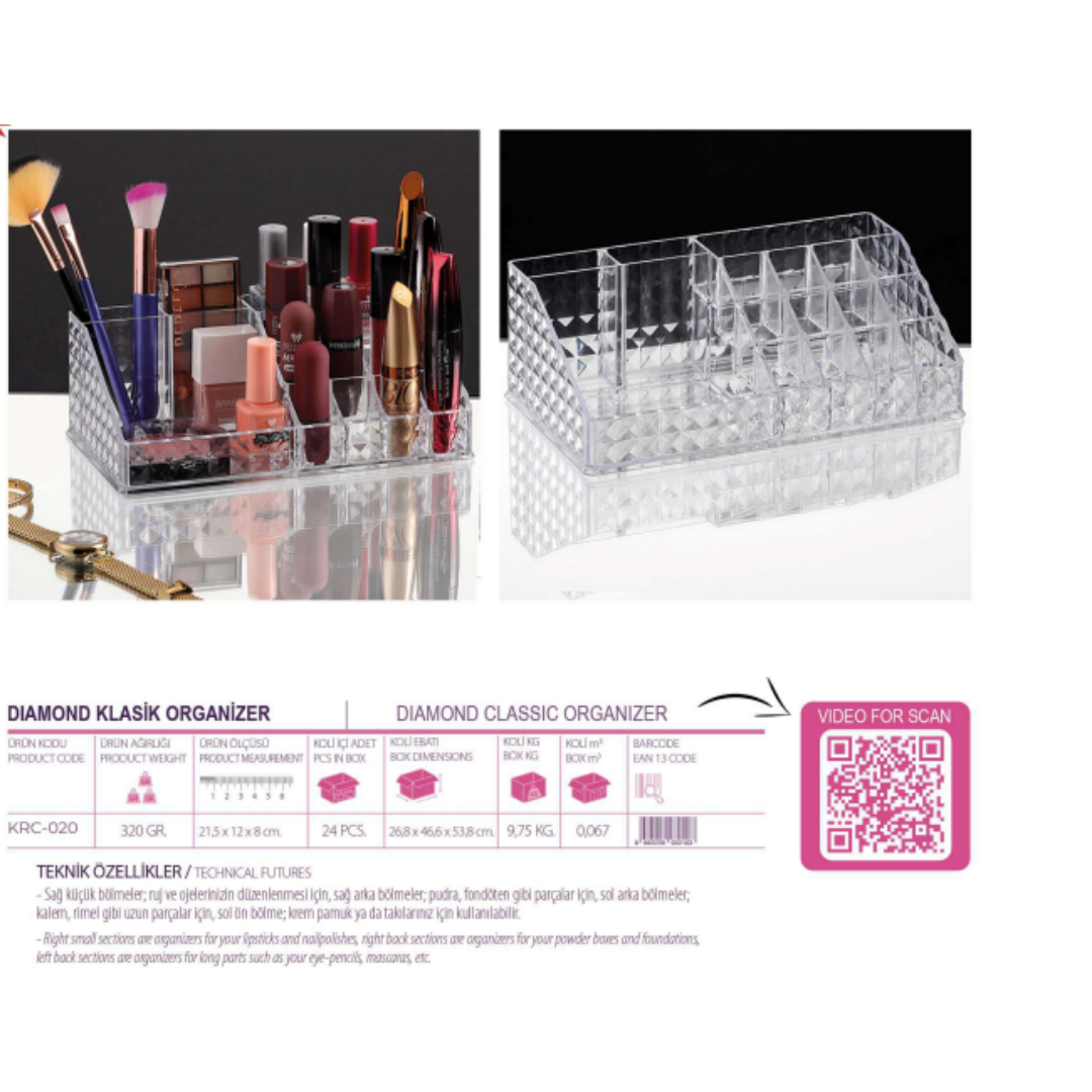 Black Stone Diomand Klasik Organizer KRC-020