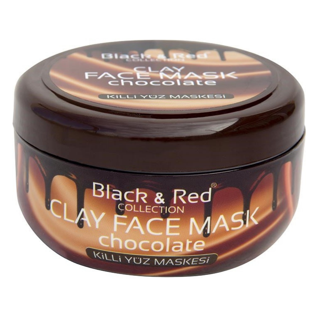 Black&Red Clay Face Mask 400gr. Chocolate