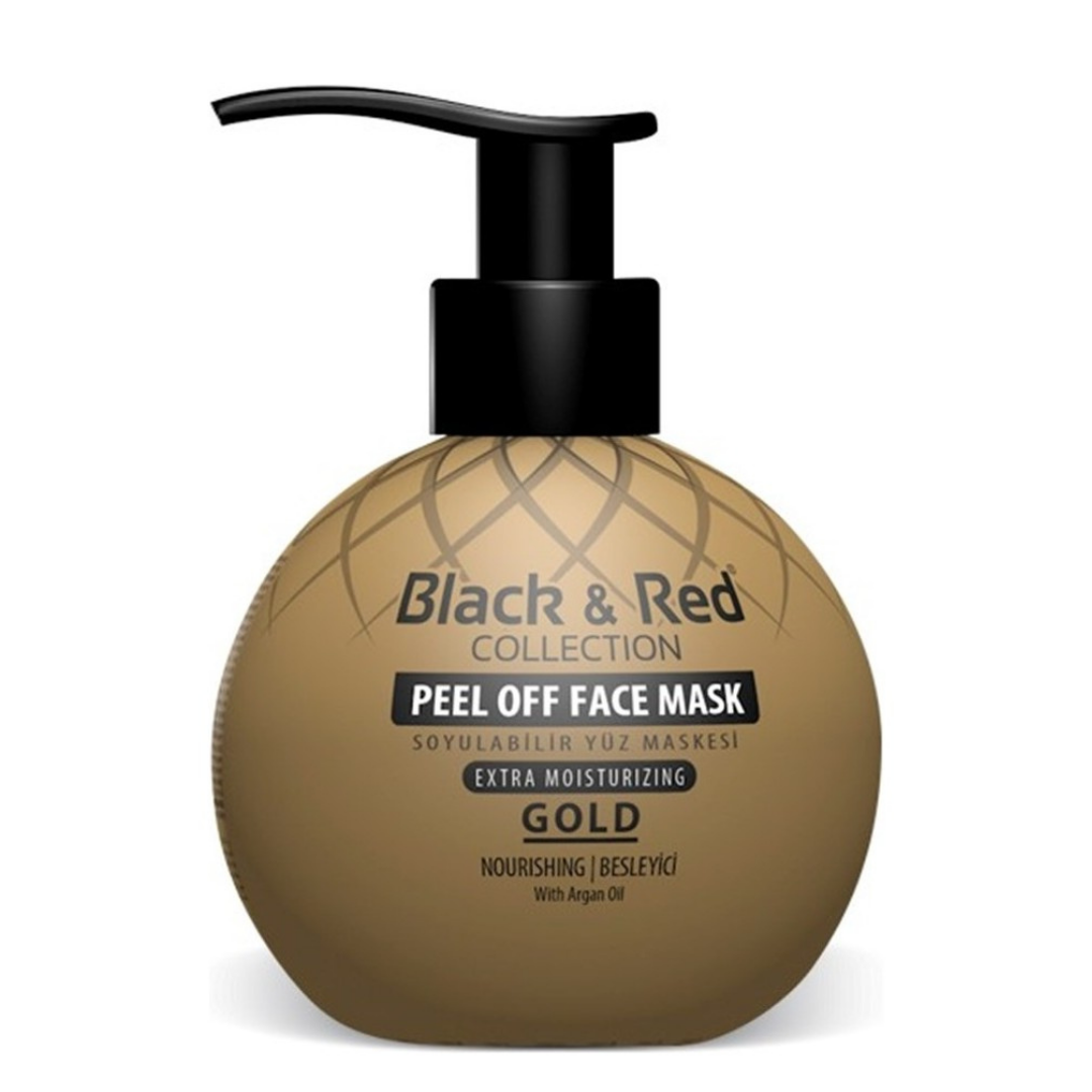 Black&Red Peel Off Face Mask 250ml. Gold