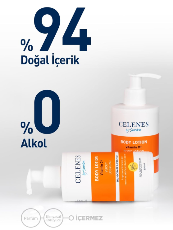 Celenes Vücut Losyonu 200ml Sea Buckthorn