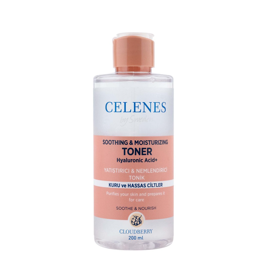 Celenes Yüz Temizleme Toniği 200ml  Cloudberry