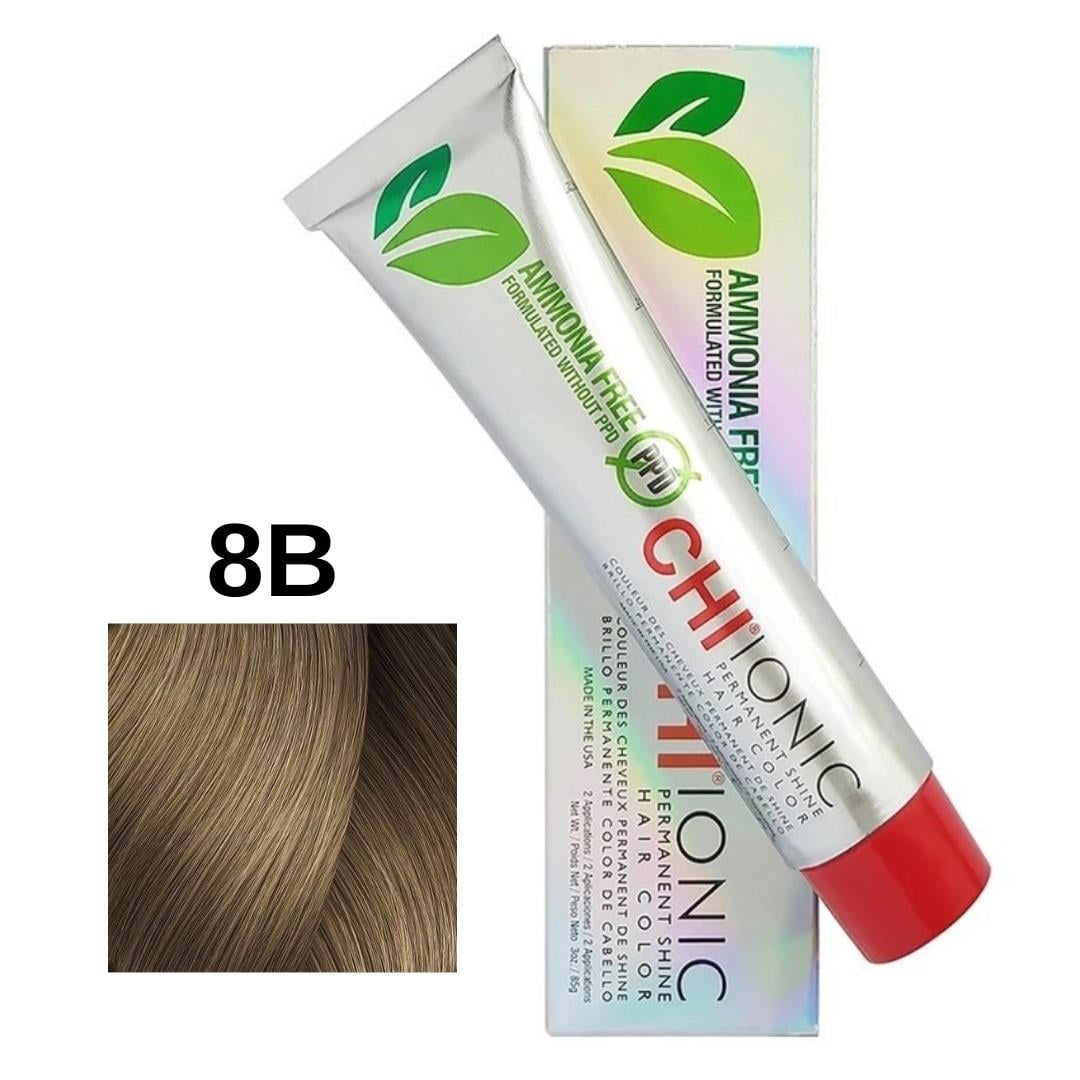 CHI IONIC COLOR 8B MEDIUM BEIGE BLONDE