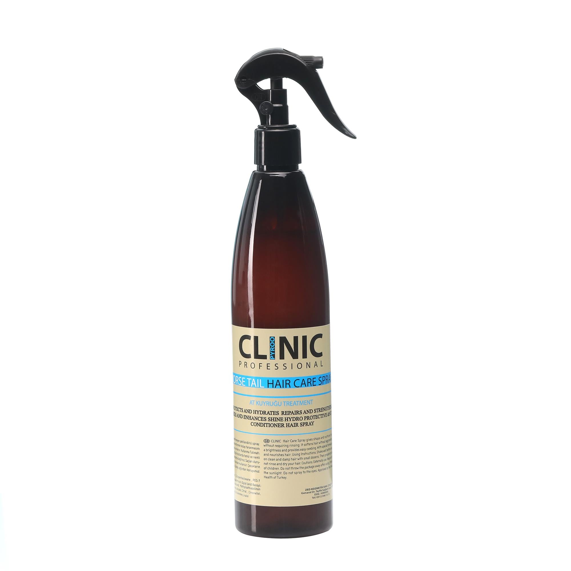 CLINIC FÖN SUYU 400ml. AT KUYRUĞU