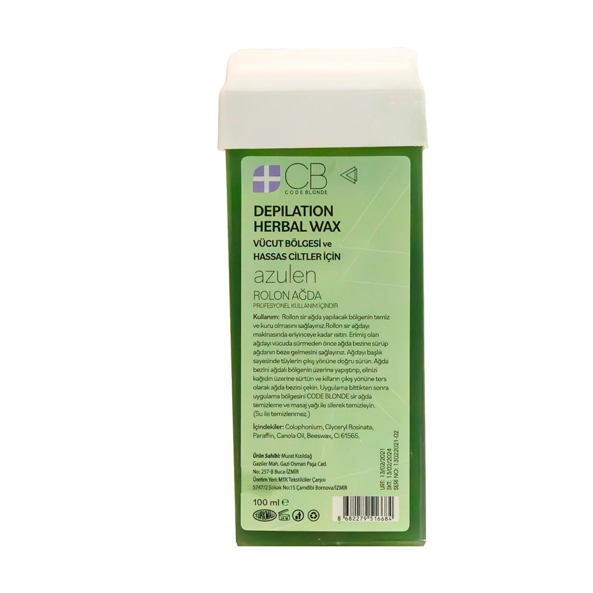 CODE BLONDE KARTUŞ AĞDA AZULEN 100ml