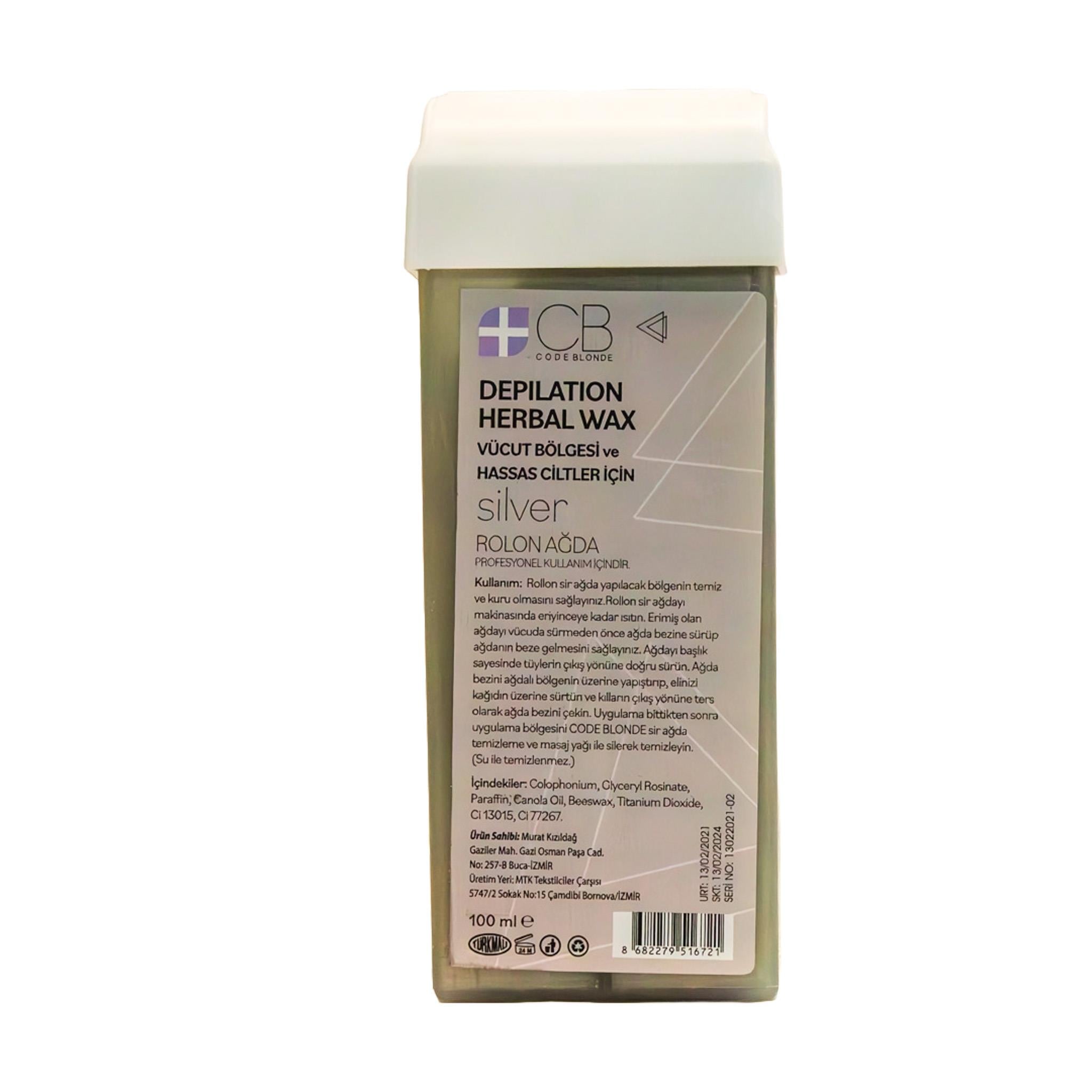 CODE BLONDE KARTUŞ AĞDA SİLVER 100ML