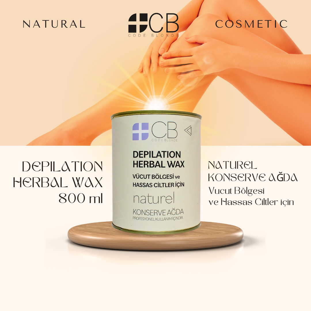 Code Blonde Konserve Ağda 800ml. Natural