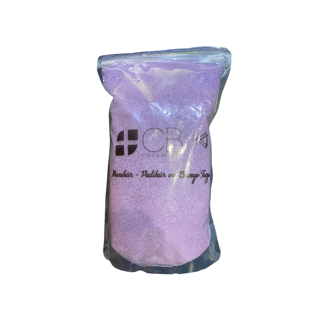 Code Blonde Manikür Pedikür Ve Banyo Tuzu 1kg Mor