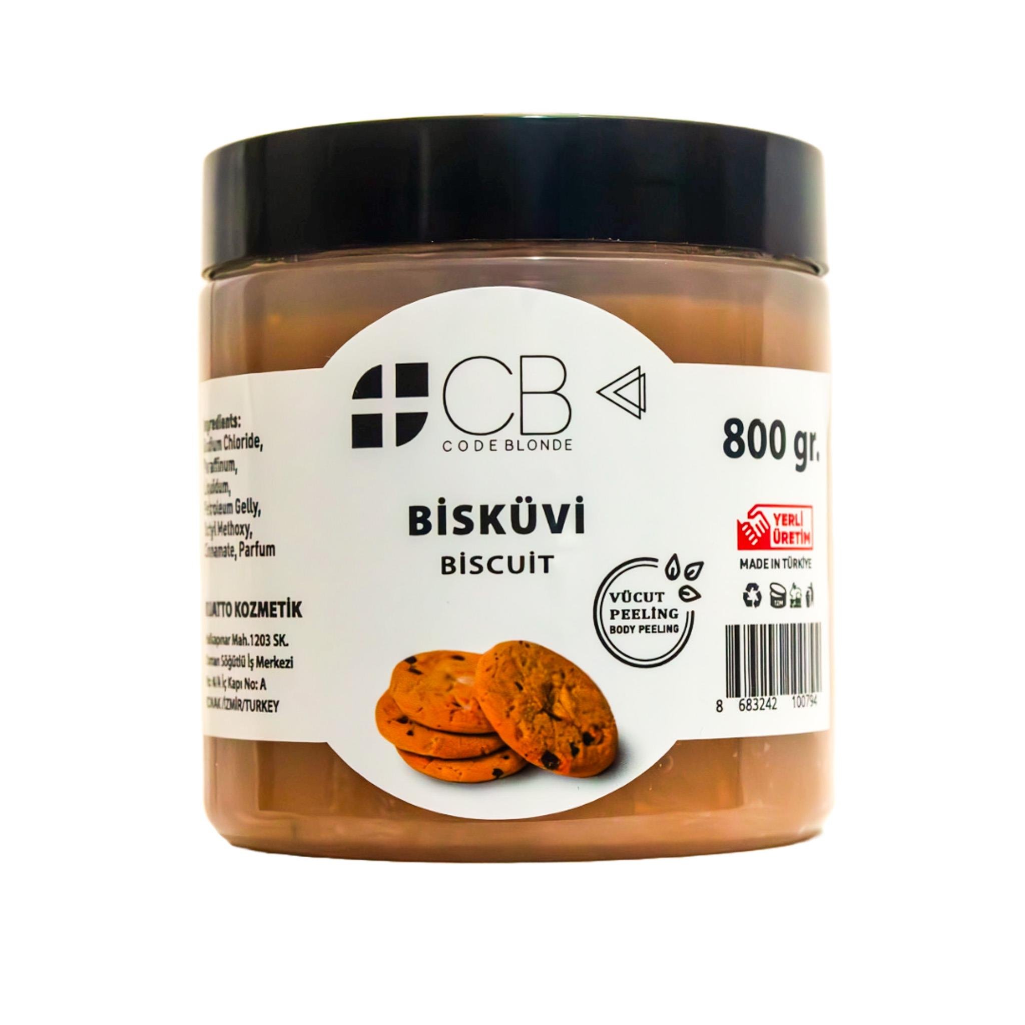 CODE BLONDE PEELİNG 800 gr BİSKÜVİ
