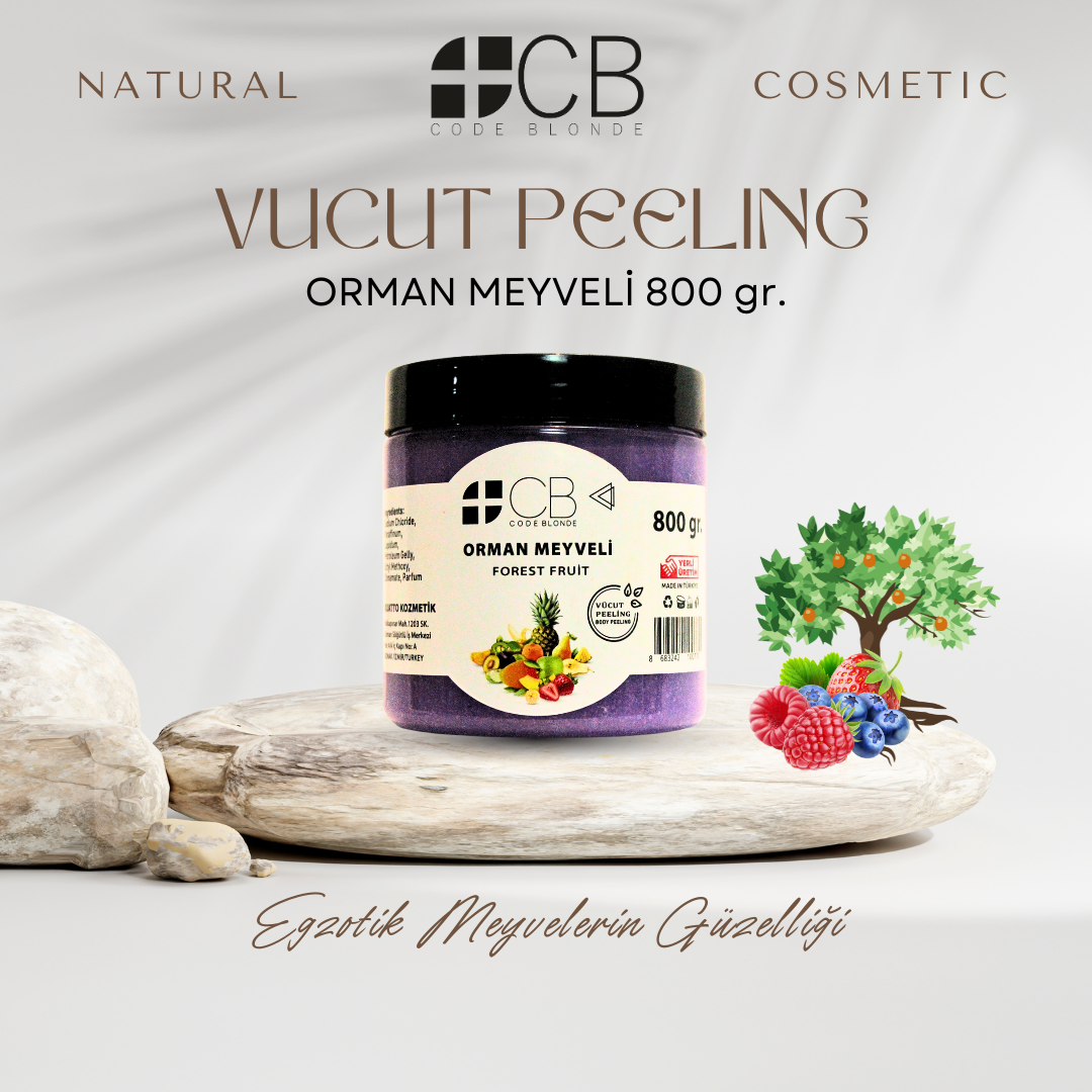 Code Blonde Peeling 800gr. Orman Meyvesi