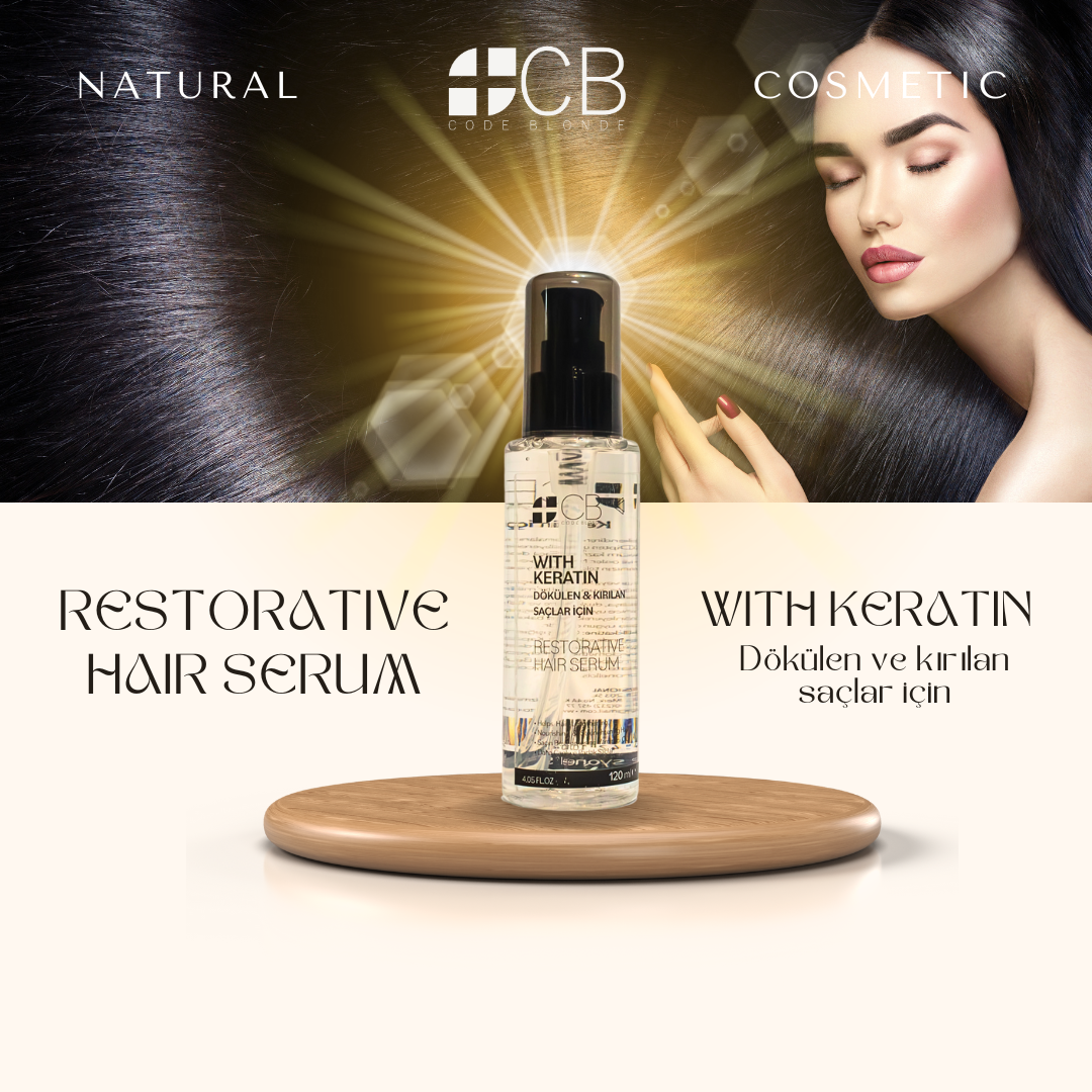 Code Blonde Serum 120ml. Keratin