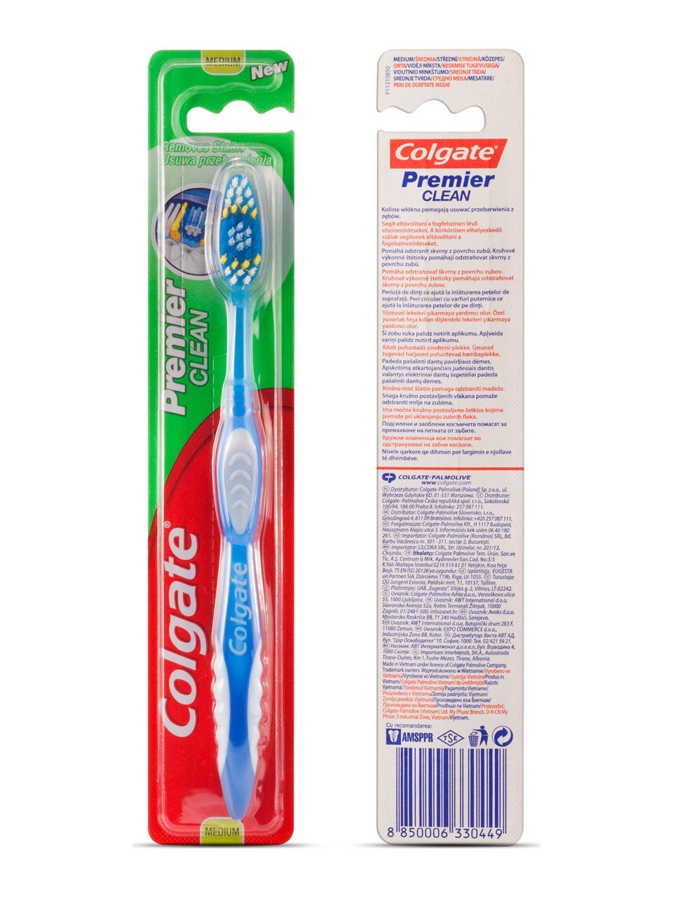 Colgate Diş Fırçası Premier Clean Orta Sert