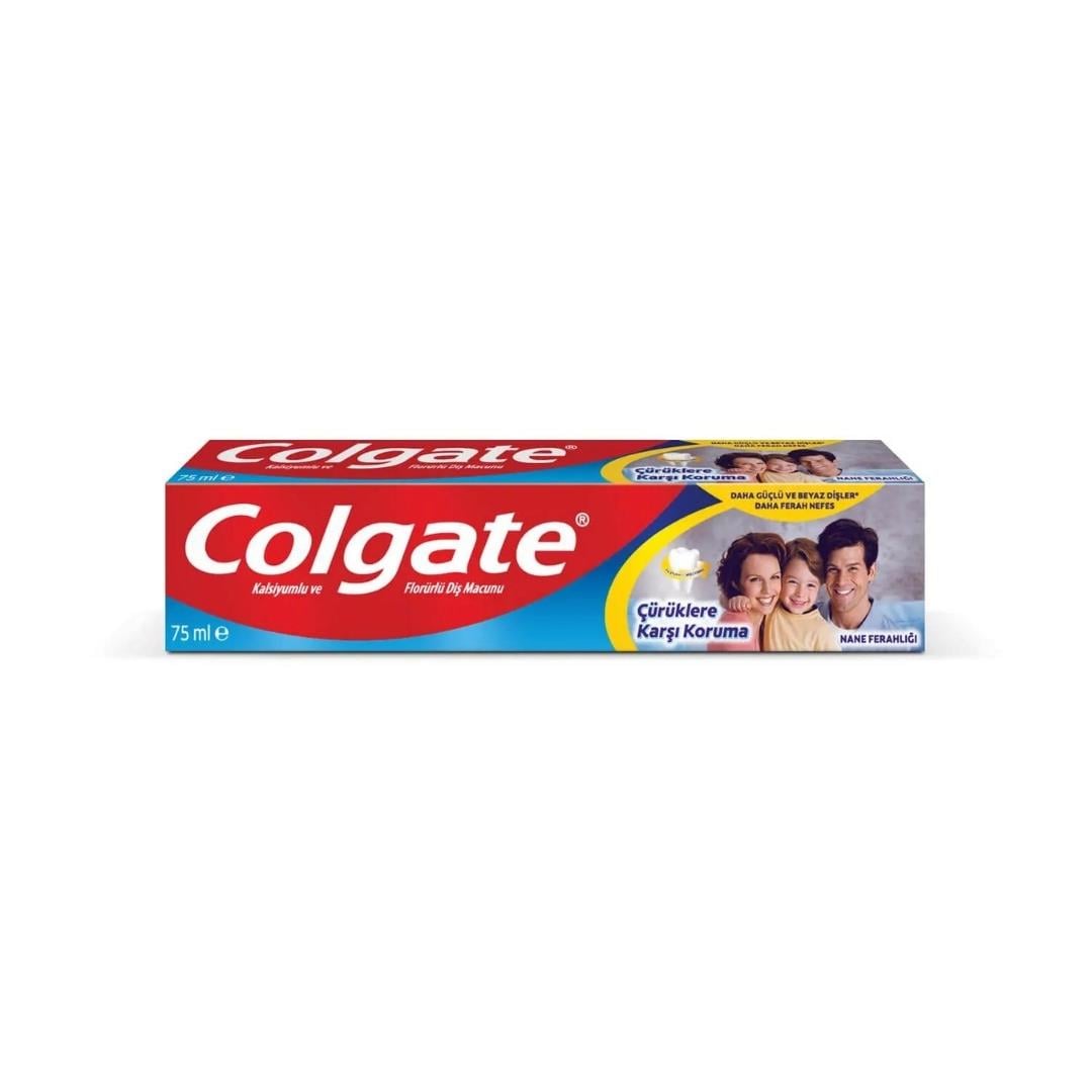 COLGATE DİŞ MACUNU 75ml. ÇÜRÜKLERE KARŞI KORUMA