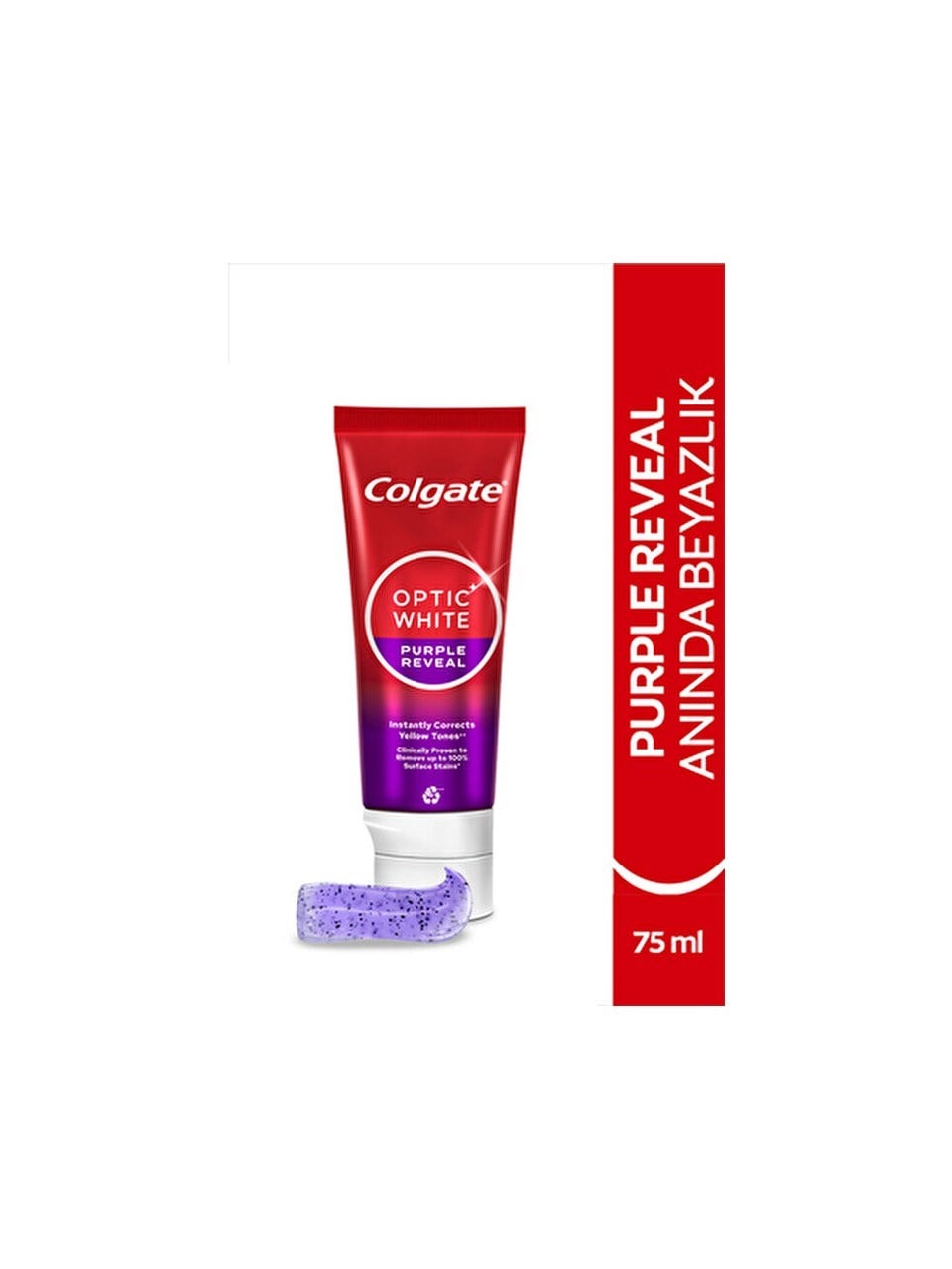 Colgate Diş Macunu 75ml OW Purple Reveal Yellow To
