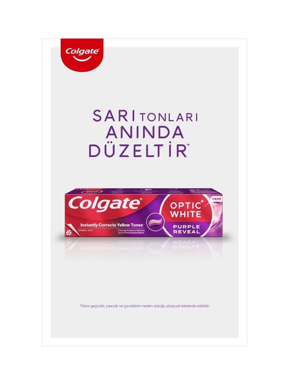 Colgate Diş Macunu 75ml OW Purple Reveal Yellow To