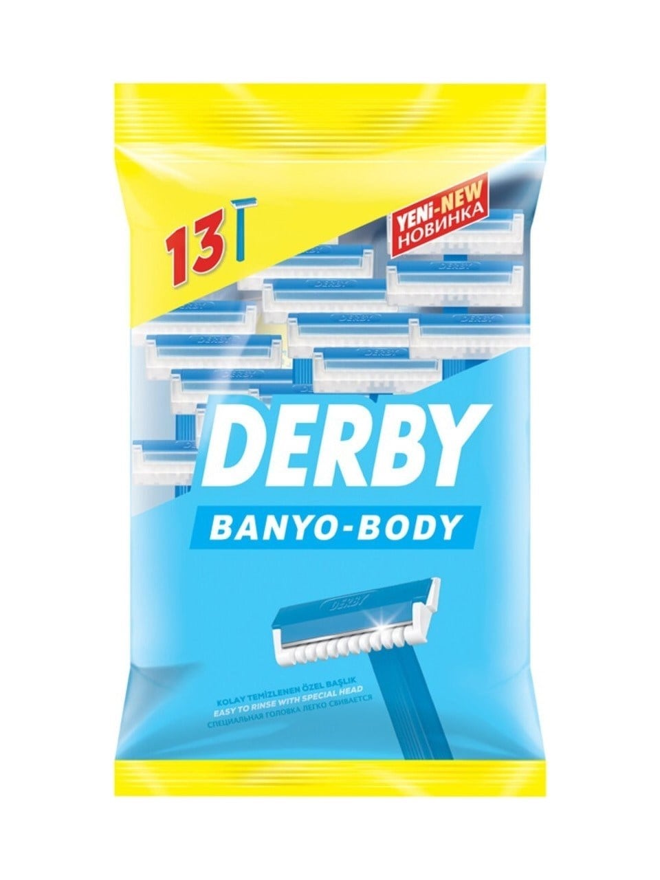 Derby Banyo Tıraş Bıçağı 13'lü