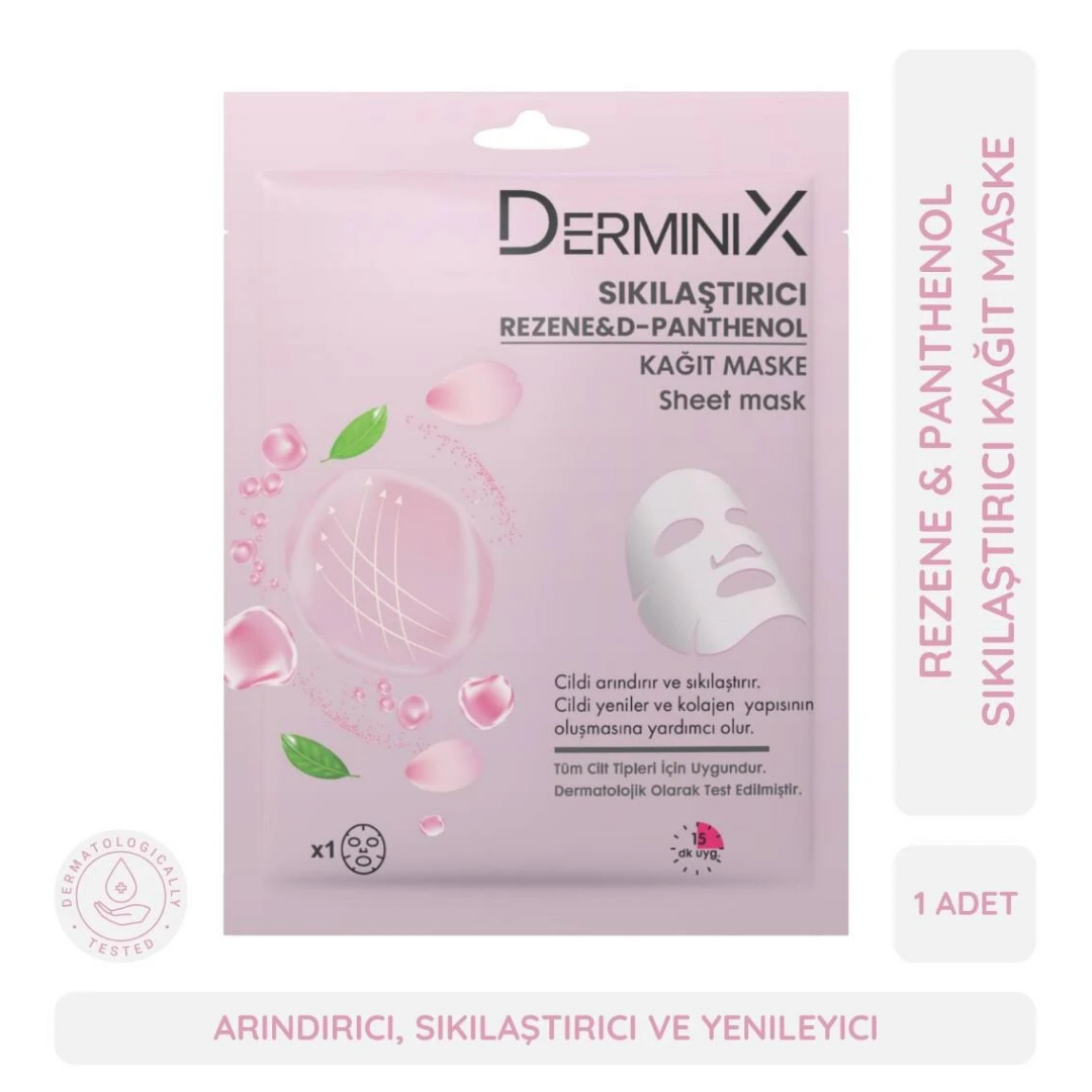 Derminix Kağıt Maske 25gr. Sıkılaştırıcı
