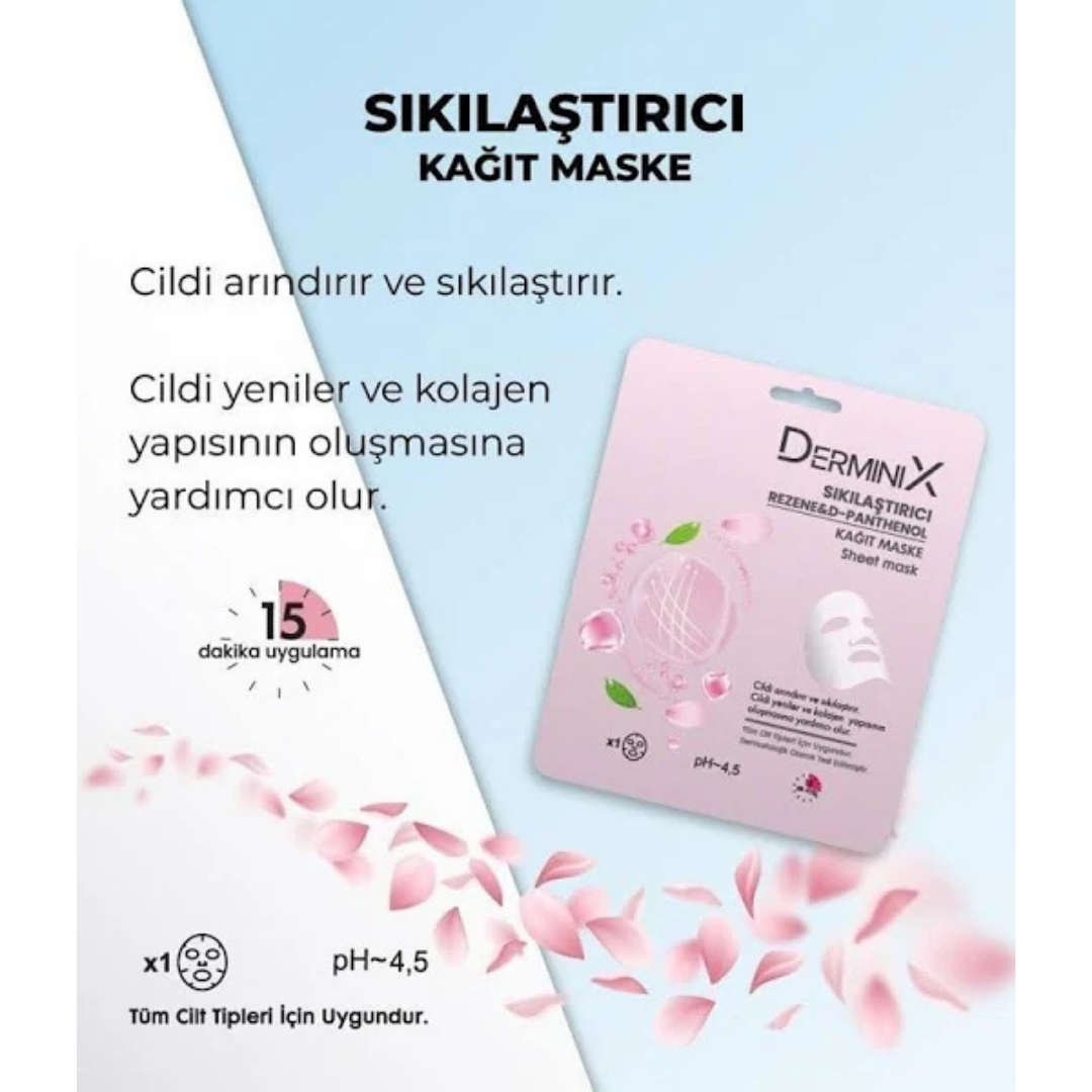 Derminix Kağıt Maske 25gr. Sıkılaştırıcı