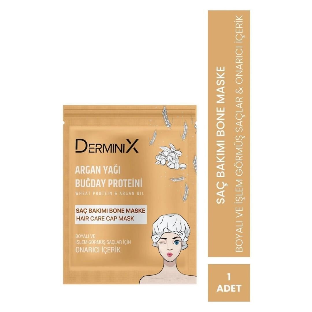 DERMINIX SAÇ MASKESİ ARGAN-BUĞDAY PROTEİNİ