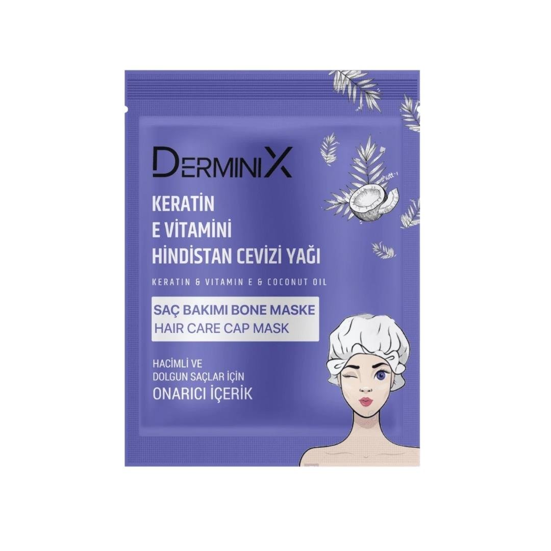 DERMINIX SAÇ MASKESİ KERATİN-E VİTAMİNİ-H.CEVİZİ