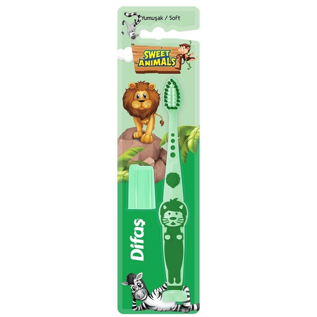 DİFAŞ SWEET ANIMALS ÇOCUK DİŞ FIRÇASI