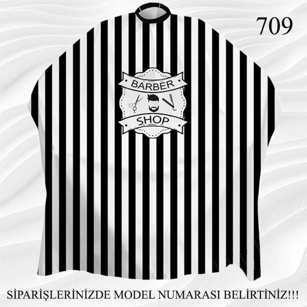 Dinçer Saten Barber Cape Butik