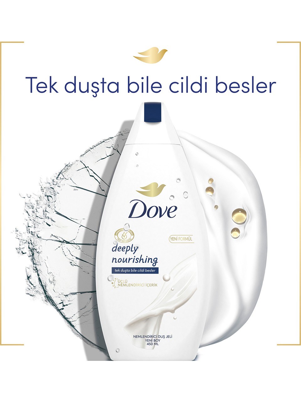 Dove Duş Jeli 450ml Deeply Nourishing