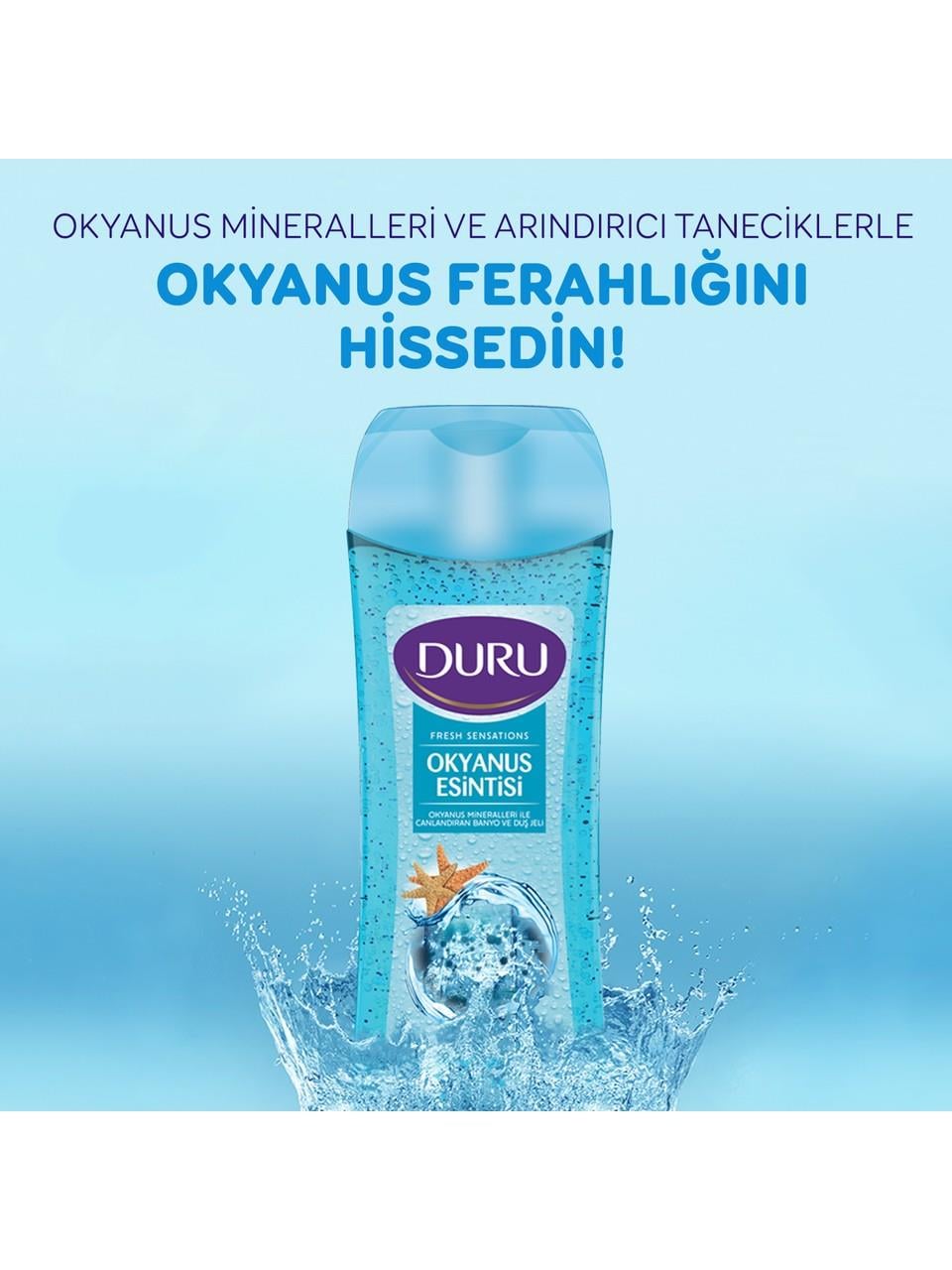 Duru Duş Jeli 450 Ml Okyanus Tazeliği