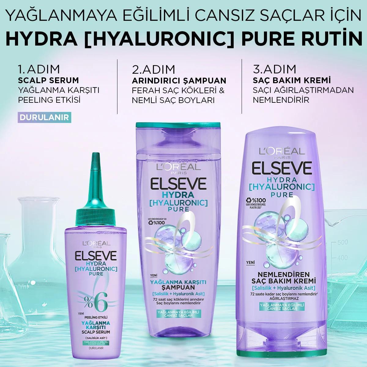 ELSEVE KREM 250ml. HYDRA PURE