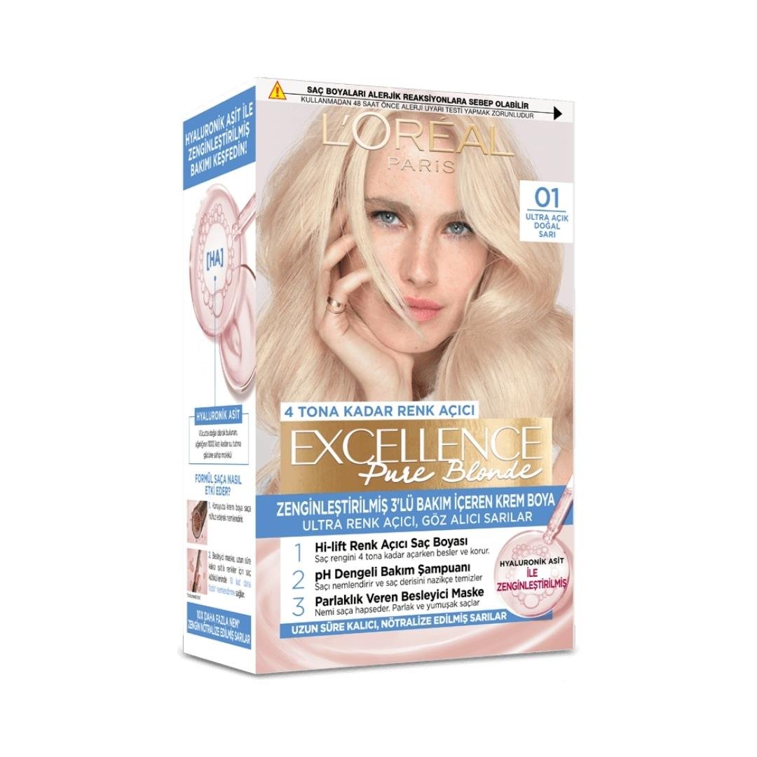Excellence Saç Boyası Blonde Supreme 01
