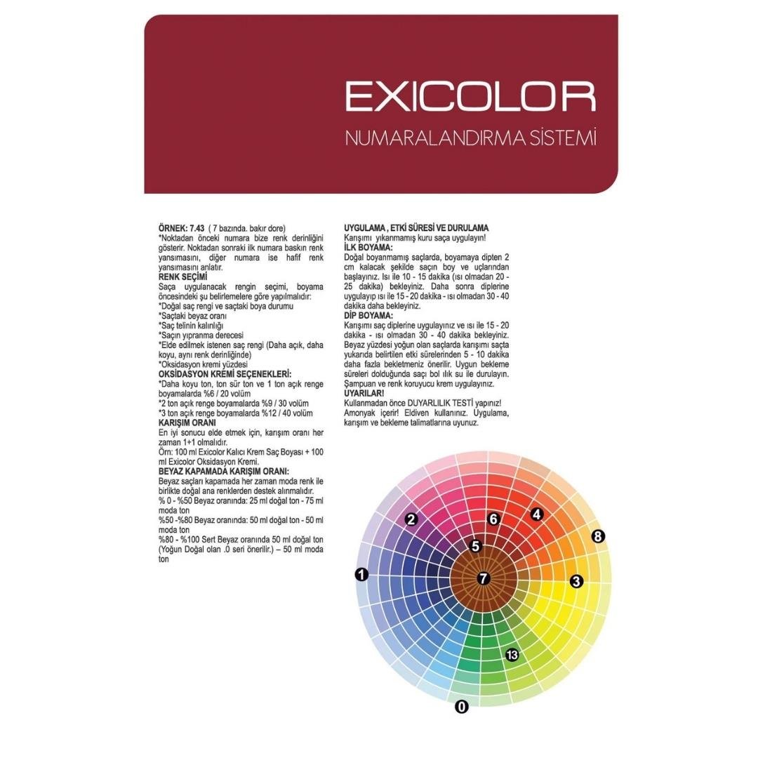 Exıcolor Tüp Boya 4-7