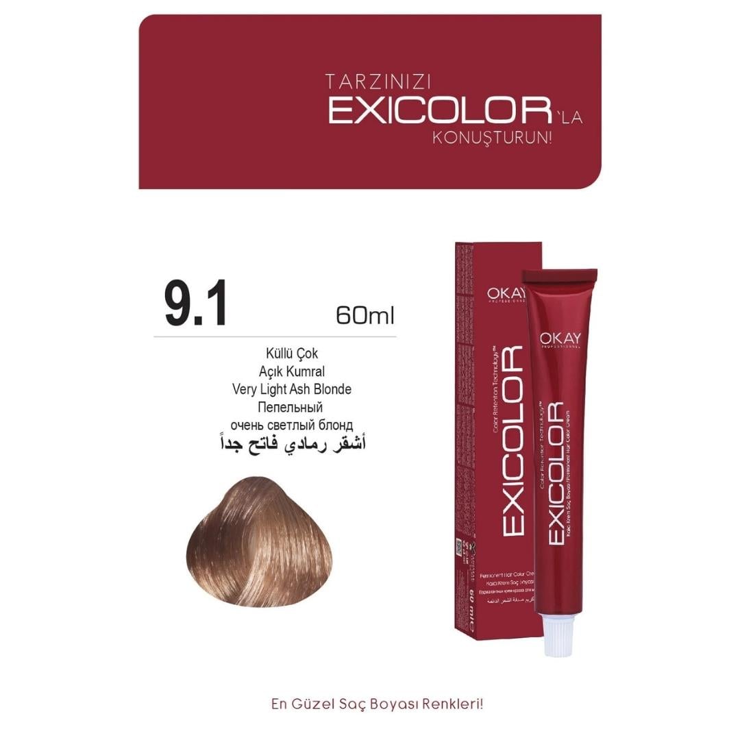 Exıcolor Tüp Boya 9-1