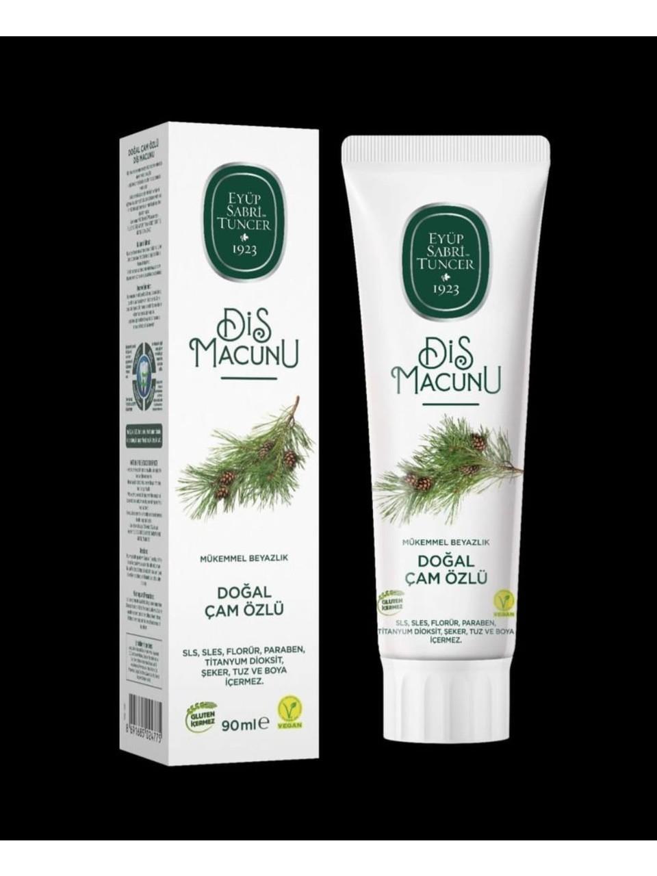 Eyüp Sabri Tuncer Diş Macunu 90ml. Çam Özlü