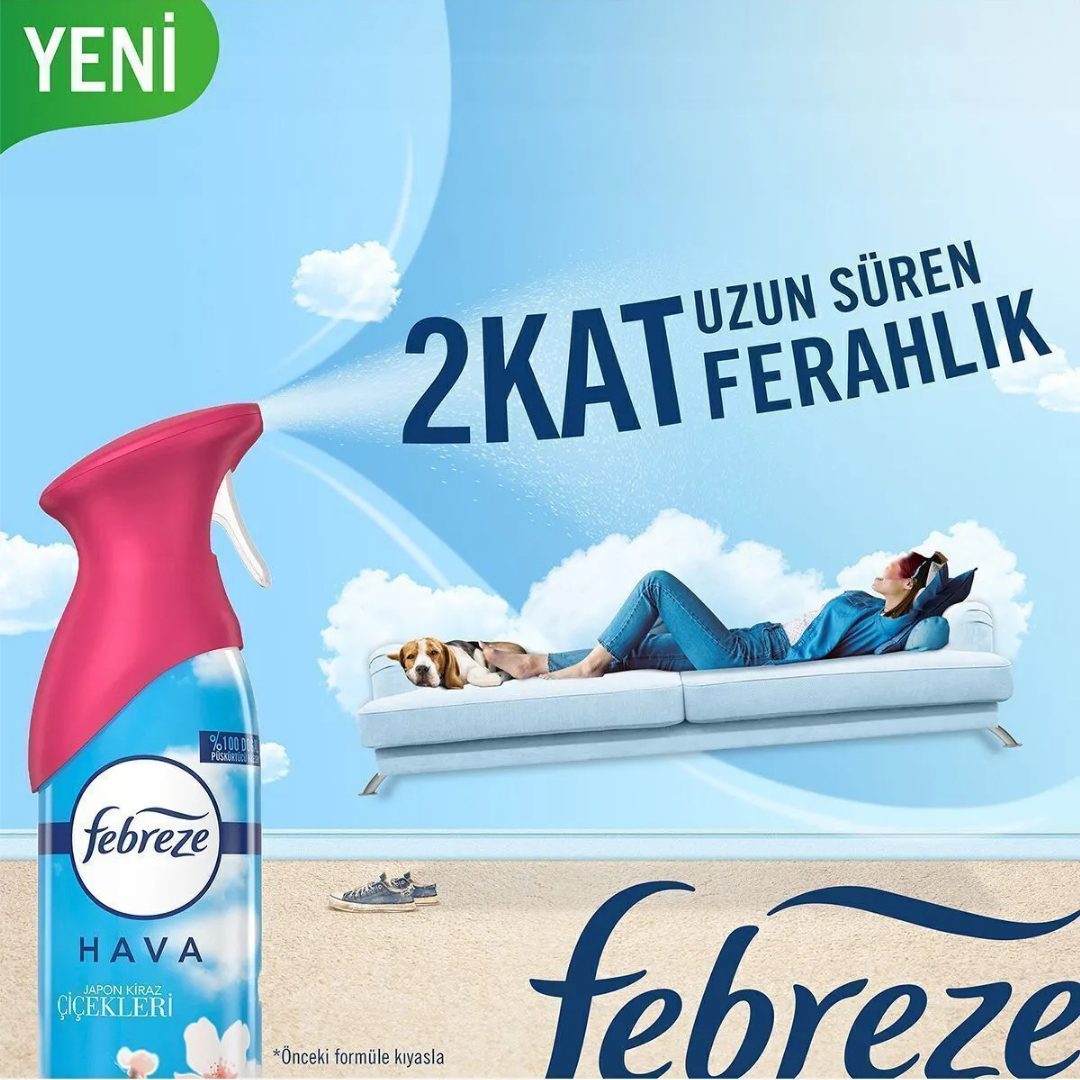 Febreze Oda Spreyi 185ml. Japan Cherry Blossom