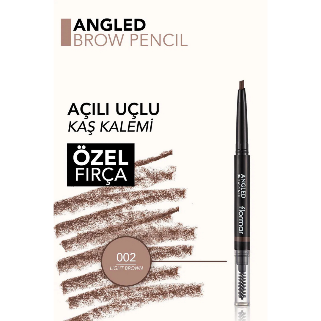 Flormar Angled Brow Pencil Light Brown 02
