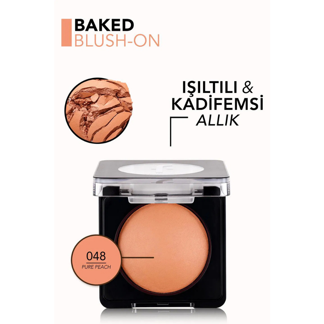 Flormar Baked Blush-on 048 Pure Peach