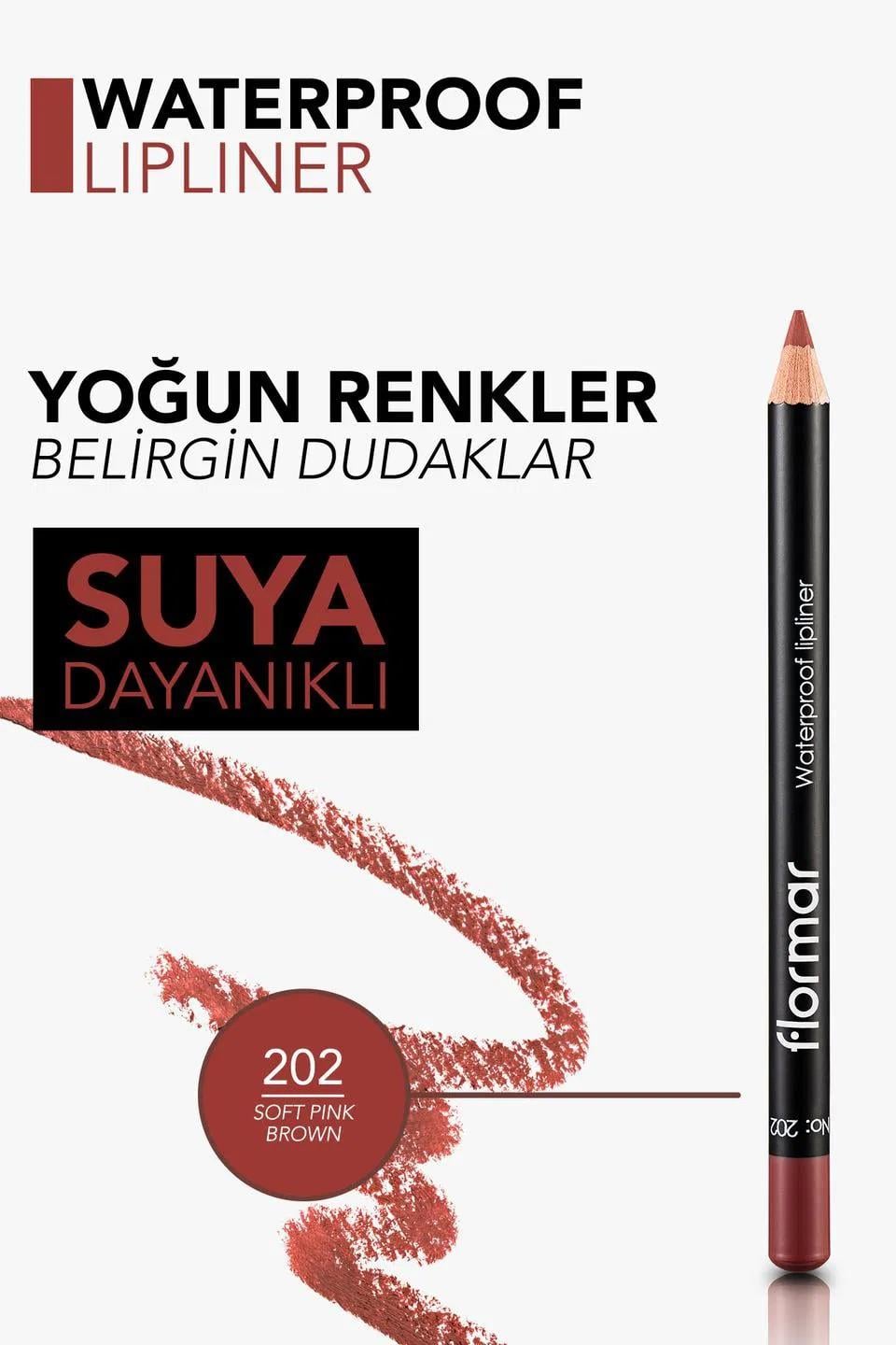 Flormar Dudak Kalemi No:202