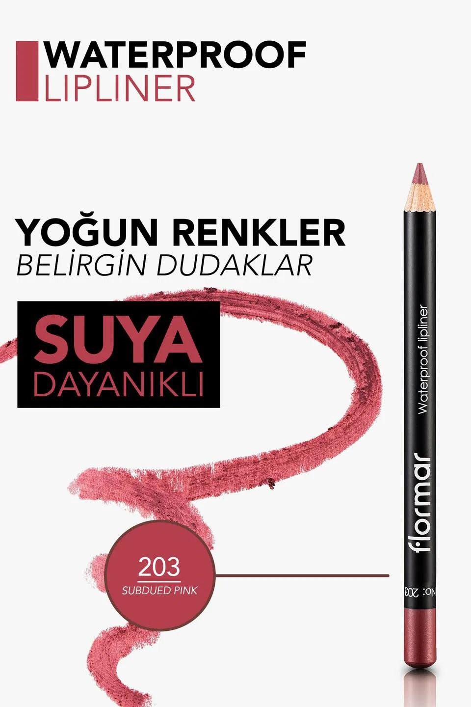 Flormar Dudak Kalemi No:203
