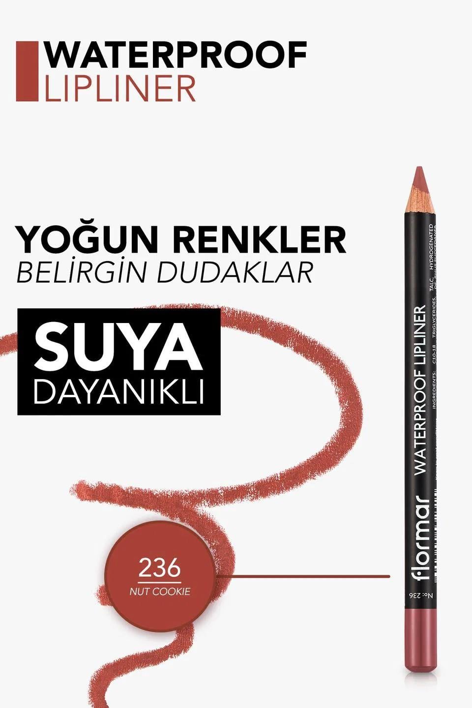 Flormar Dudak Kalemi No:236