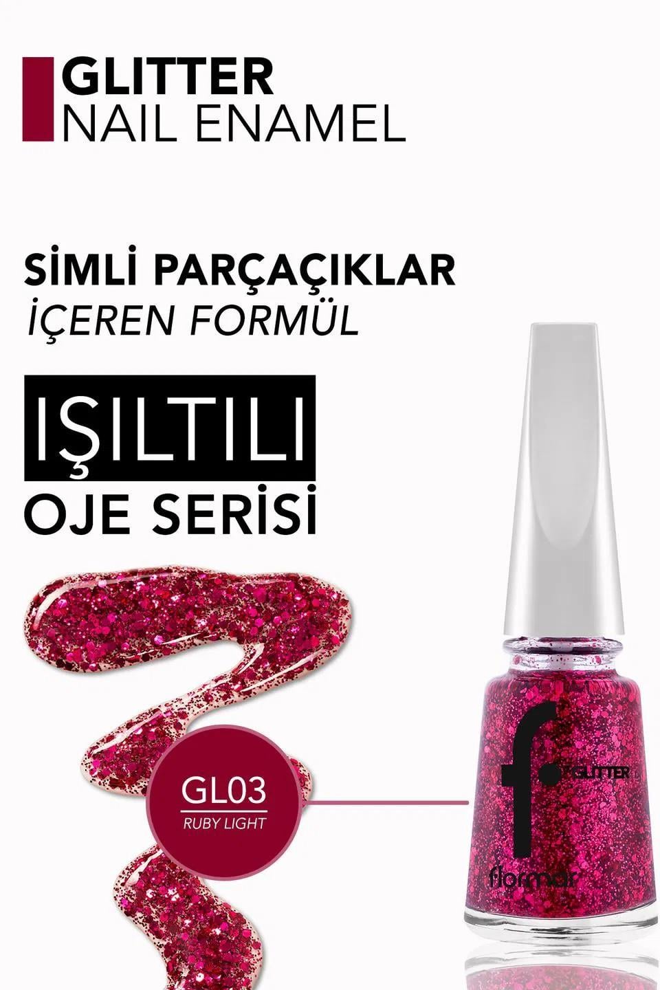 Flormar Glıtter Oje Gl03