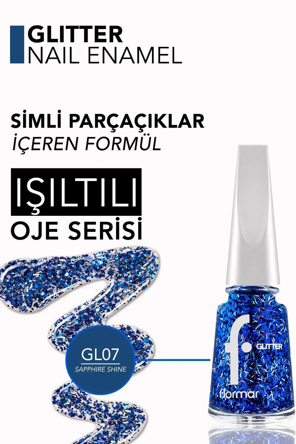 Flormar Glıtter Oje Gl07