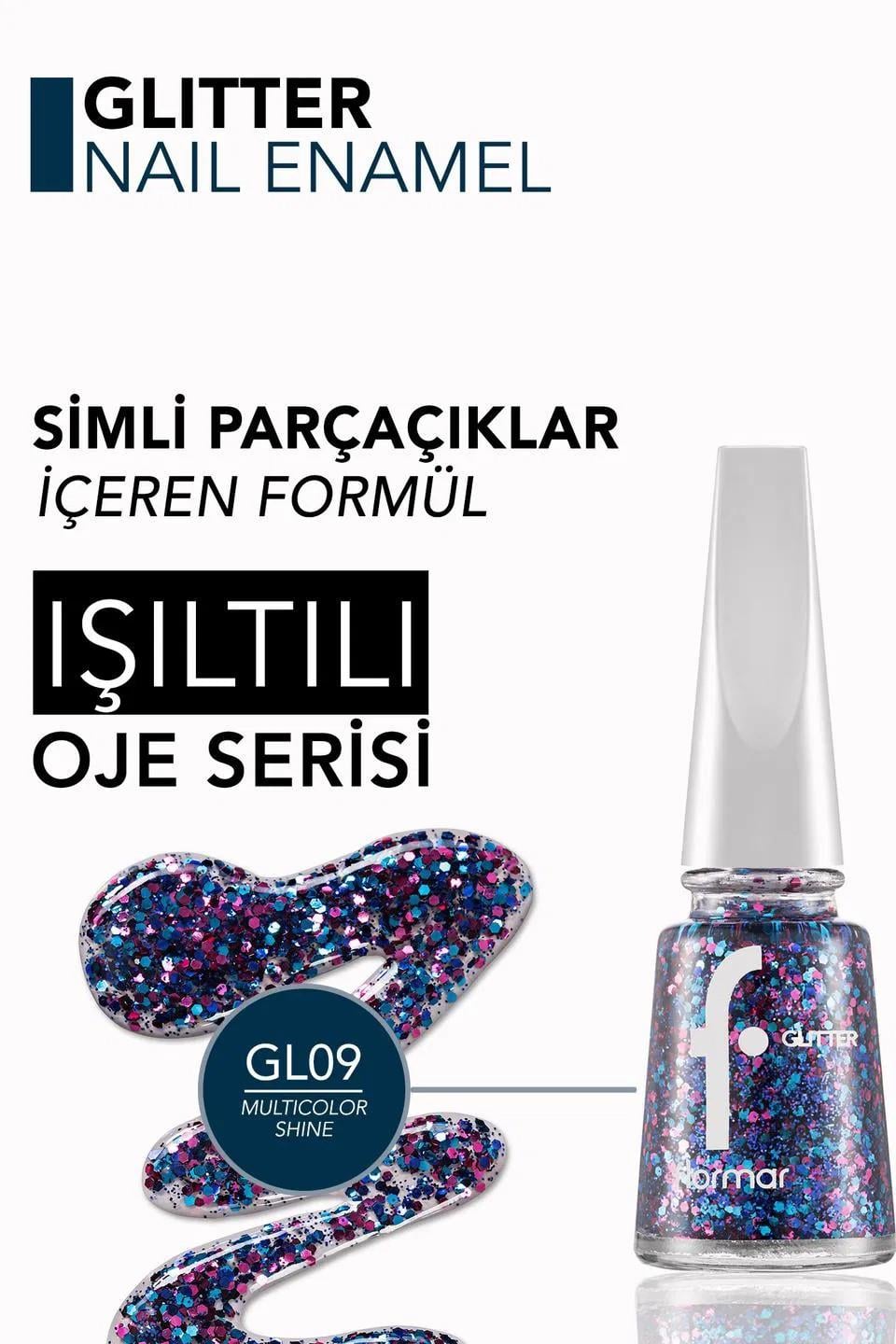 Flormar Glıtter Oje Gl09