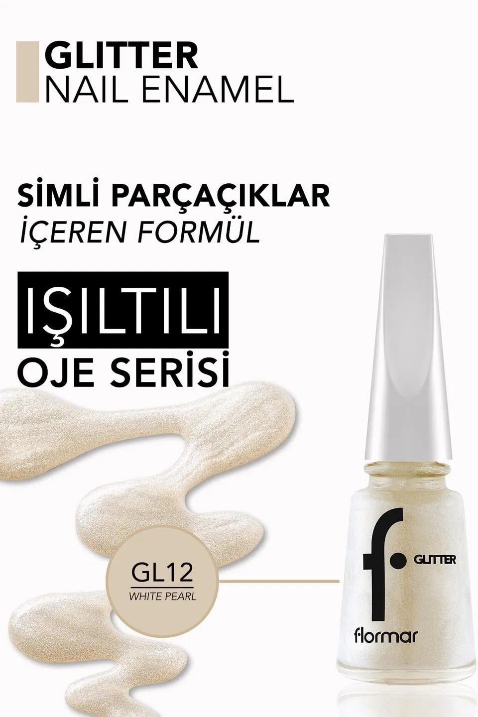 Flormar Glıtter Oje Gl12
