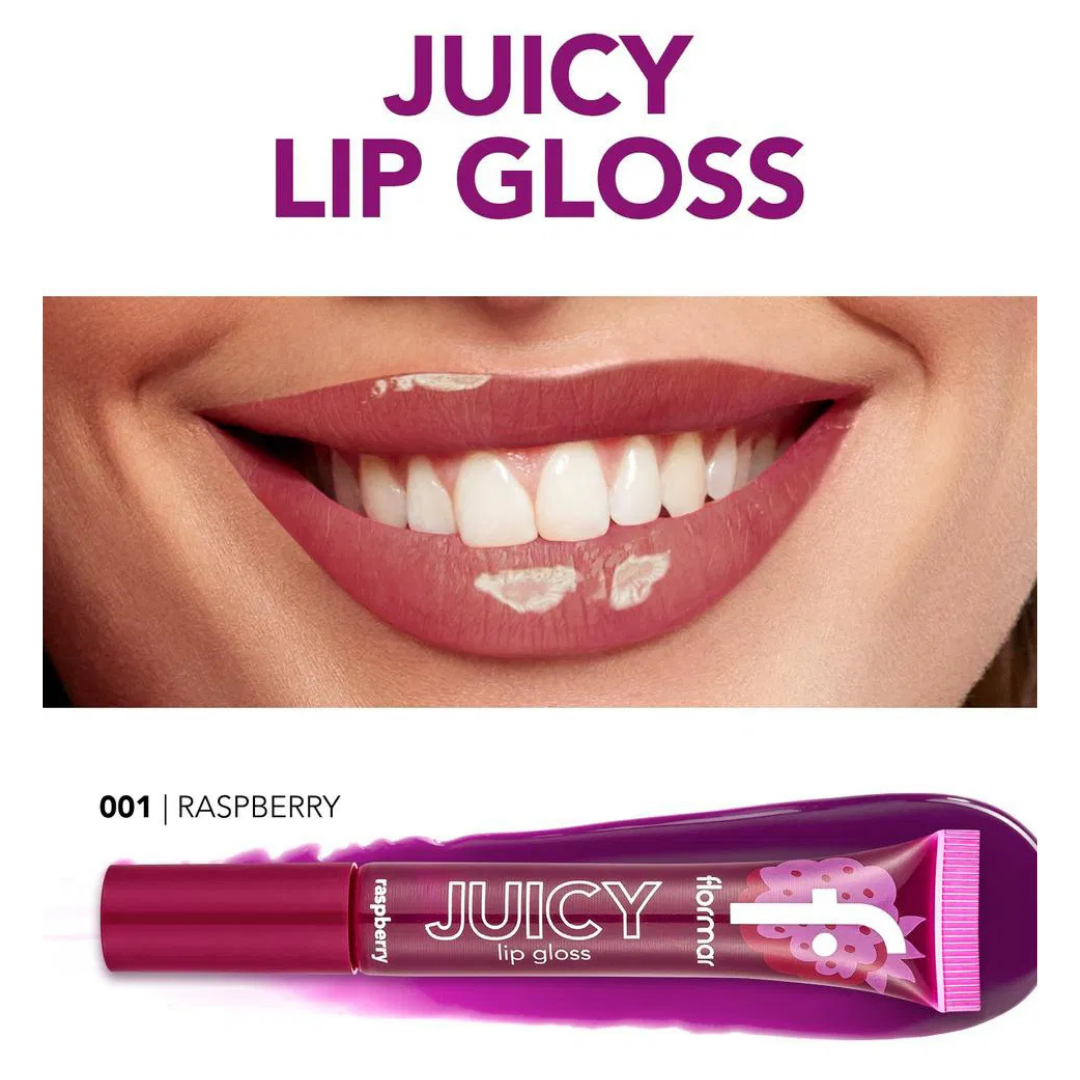 Flormar Juicy Lip Gloss Raspberry