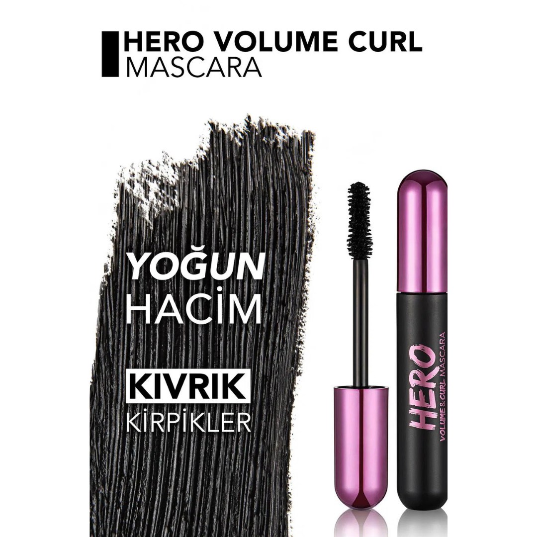 Flormar Mascara HERO Volume&Curl