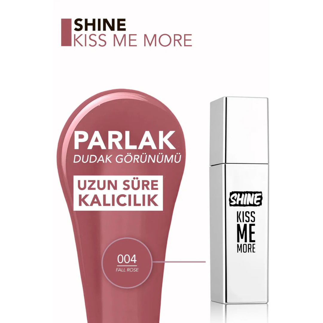 Flormar Shine Kiss Me More 004 Fall Rose
