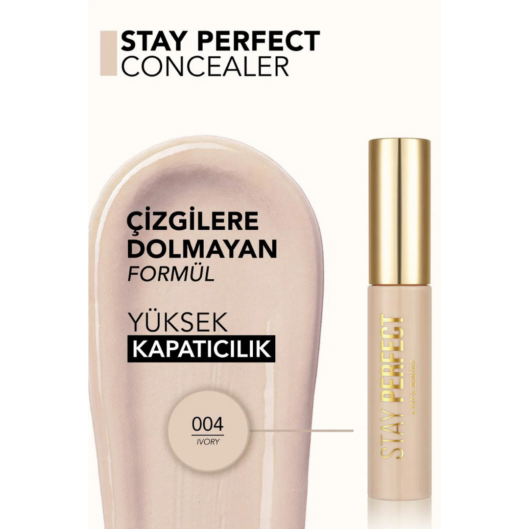 Flormar Stay Perfect Concealer 004 Ivory