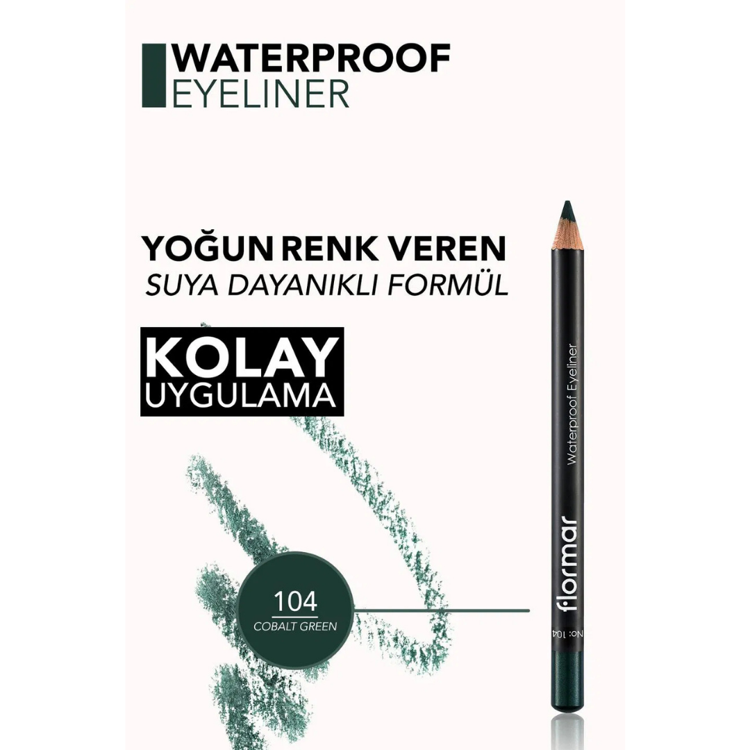 Flormar Waterproof Eyeliner no:104